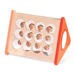 Caja triangular de madera con espejos Essentiel - Janod