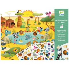 Calcomanías: la fiesta ya está aquí - Djeco