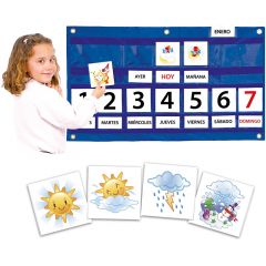 Calendario semanal con varios idiomas - Akros