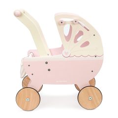 Carrito para muñecas de madera Dulces sueños rosa - Le Toy Van