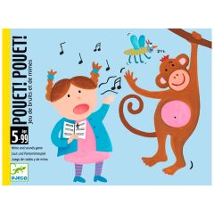 Juego de cartas Pouet! Pouet! (120) - Djeco