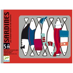 Juego de cartas Sardinas (50) - Djeco