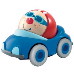 Coche descapotable azul para circuitos de bolas - HABA