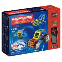 Construcción magnética Funny Wheel control remoto 20 piezas - Magformers