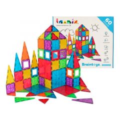 Construcción magnética Imanix 60 piezas - Braintoys