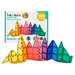 Construcción magnética Imanix Reflex 100 piezas - Braintoys