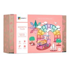 Construcción magnética Mega Pack pastel 202 piezas - Connetix
