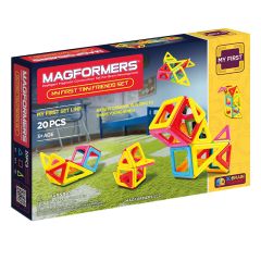 Construcción magnética My First Tiny Friends 20 piezas - Magformers