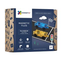 Construcción magnética Pack Coches 2 piezas - Connetix