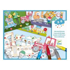 Crear con 80 formas - Djeco