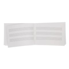 Cuaderno de pentagramas - Serclet