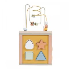 Cubo de madera con actividades Little Goose - Little Dutch