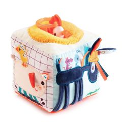 Cubo de actividades con sonidos Granja - Lilliputiens
