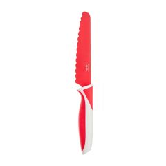 Cuchillo de autonomía rojo - Acero inoxidable - KiddiKutter