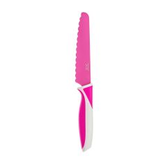 Cuchillo de autonomía rosa - Acero inoxidable - KiddiKutter