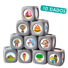 Dados para crear historias - Akros