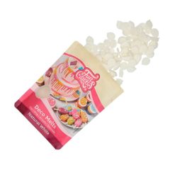 Deco Melts blanco natural 250 g - Funcakes