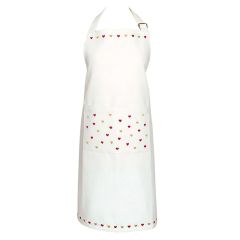 Delantal de algodón Grace White - GreenGate