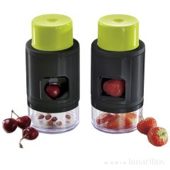 Deshuesador de cerezas y laminador de fresas - Ibili