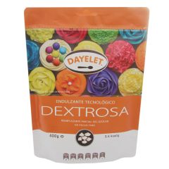 Dextrosa 400 gr - Sin gluten - Dayelet