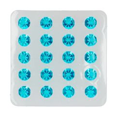 Diamantes de gelatina azules (20) - Funcakes