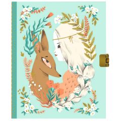 Diario niña y ciervo Lucille - Djeco