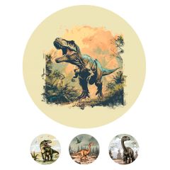 Papel de azúcar Dinosaurios 20 cm - María Lunarillos