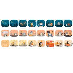 Discos repuesto para linterna proyector de historias gatos (3) - Moulin Roty