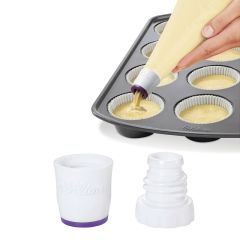 Dispensador de masa para manga pastelera - Wilton