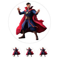 Papel de azúcar de Doctor Strange (Marvel) - 20 cm - María Lunarillos