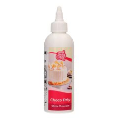 Drip de chocolate blanco 180 g - Funcakes