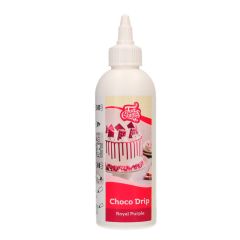 Drip de chocolate púrpura real 180 g - Funcakes