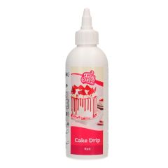 Cake Drip rojo 180 g - Funcakes