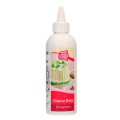 Drip de chocolate verde primavera 180 g - Funcakes