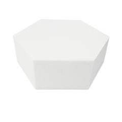 Dummie hexagonal 30 cm (altura: 10 cm)