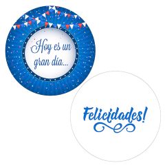 Pack papeles comestibles burn Gran día 19 cm - María Lunarillos
