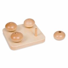 Elipses en base de madera - Montessori