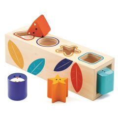 Encajable de madera BoitaBasic 4 piezas - Djeco