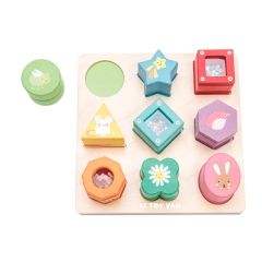Encajable de madera Sensorial 9 piezas - Le Toy Van