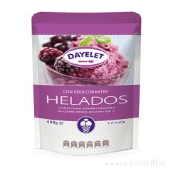 Endulzante sin azúcar para Helados 400 gr - Sin gluten - Dayelet