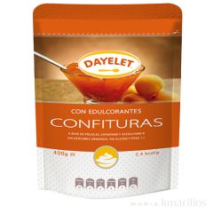 Endulzante sin azúcar para Confituras 400 gr - Sin gluten - Dayelet