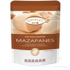 Endulzante sin azúcar para mazapanes 400 gr - Sin gluten - Dayelet
