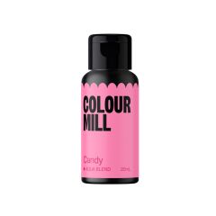 Colorante gel rosa candy Aqua Blend 20 ml - Colour Mill
