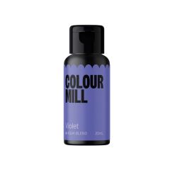 Colorante gel violeta Aqua Blend 20 ml - Colour Mill