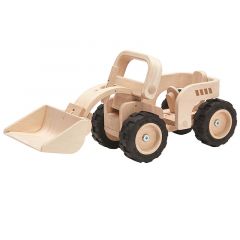 Excavadora bulldozer de madera - PlanToys