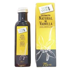 Extracto de vainilla con semillas Bourbon de Madagascar 75 ml - Eurovanille