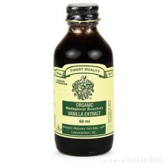 Extracto orgánico de vainilla Bourbon de Madagascar 60 ml - Sin gluten - Nielsen Massey