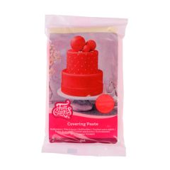Fondant Covering Paste rojo 500 g - Funcakes