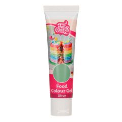 Colorante gel verde oliva 30 g FunColours - Funcakes