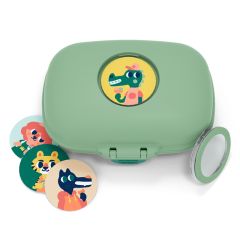 Fiambrera compacta verde bosque 600 ml - Polipropileno (sin BPA) - Monbento